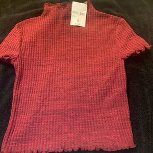 Knitted Top Colour: Wine